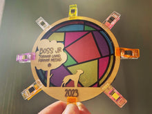 Load image into Gallery viewer, Stained Glass Dog Memorial Decoration