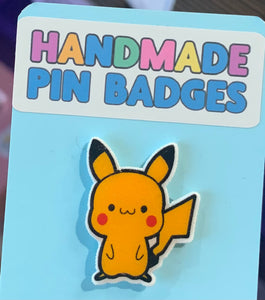 Kawaii Pokémon handmade pin badge (ready to ship)