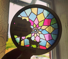 Load image into Gallery viewer, Stained Glass Dog Memorial Decoration