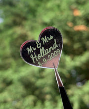 Load image into Gallery viewer, Personalised Acrylic Wedding Hearts