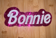 Load image into Gallery viewer, Personalised Pink & White Sign