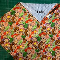 Load image into Gallery viewer, Personalised Snuggle Blanket, Embroidered Baby Blanket