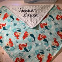 Load image into Gallery viewer, Personalised Snuggle Blanket, Embroidered Baby Blanket