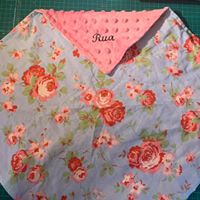 Load image into Gallery viewer, Personalised Snuggle Blanket, Embroidered Baby Blanket