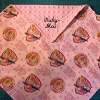 Load image into Gallery viewer, Personalised Snuggle Blanket, Embroidered Baby Blanket
