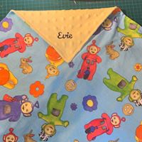 Load image into Gallery viewer, Personalised Snuggle Blanket, Embroidered Baby Blanket