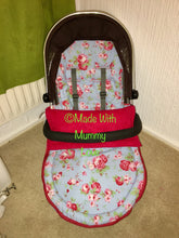 Load image into Gallery viewer, Cath Kidston rosali fabric Footmuff, Car Seat Footmuff & Accessories