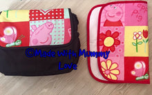 Load image into Gallery viewer, Peppa Pig/George Pig fabric Footmuff, Car Seat Footmuff & Accessories