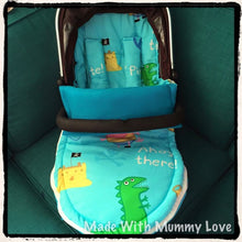 Load image into Gallery viewer, Peppa Pig/George Pig fabric Footmuff, Car Seat Footmuff & Accessories