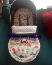 Load image into Gallery viewer, Cath Kidston roses fabric Footmuff, Car Seat Footmuff & Accessories