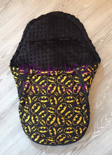 Load image into Gallery viewer, Batman fabric Footmuff, Car Seat Footmuff & Accessories