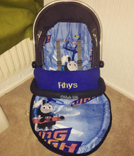 Load image into Gallery viewer, Thomas the Tank Engine fabric Footmuff, Car Seat Footmuff & Accessories