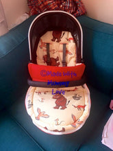 Load image into Gallery viewer, Gruffalo fabric footmuff, Carry car seat footmuff & Accessories