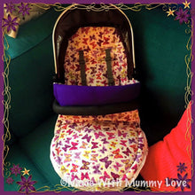 Load image into Gallery viewer, Butterfly Footmuff, Car Seat Footmuff & Accessories
