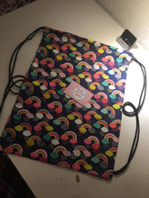 Load image into Gallery viewer, Swimming Bag, PE Bag, School Bag, Drawstring Bag, Draw String Bag, Beach Bag, Swimming, PE, School, Gym Bag, Back To School Bag, Sports Bag