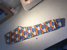 Load image into Gallery viewer, Rainbow Kids Leggings, Cuff Trousers, Unisex Trousers, Unisex Leggings, rainbow Toddler Leggings, Baby Clothing, Kids Trousers, Toddler Pant