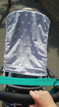Load image into Gallery viewer, Stroller Sun Cover, Buggy Sun Cover, UV Protection, Stroller Shade, Buggy Shade, Shade Sails, Baby Gift, Sun Shade, Sun Protection, Hood