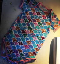 Load image into Gallery viewer, Where's wally fabric baby grow, wheres wally body vest, where's waldo, batgirl baby grow