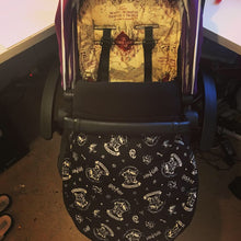 Load image into Gallery viewer, Harry Potter (Marauders Map) fabric Footmuff, Car Seat Footmuff & Accessories