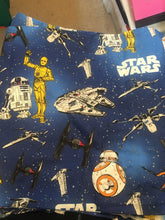 Load image into Gallery viewer, Star Wars fabric Footmuff, Star Wars fabric Liner, Pushchair Liner, Universal Footmuff, Universal Pram Liner, Buggy Footmuff, Pushchair Cove