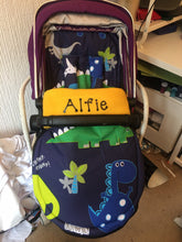 Load image into Gallery viewer, Dinosaur Buggy Footmuff, Carry car seat footmuff & Accessories