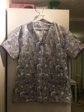 Load image into Gallery viewer, Scrub top, nurses uniform, midwife uniform, hospital uniform, coveralls