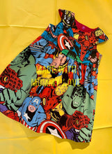 Load image into Gallery viewer, Marvel Tea party dress - TPD - girls dress - flower girl dress - bridesmaid dress