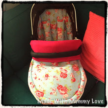 Load image into Gallery viewer, Cath Kidston rosali fabric Footmuff, Car Seat Footmuff & Accessories