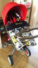 Load image into Gallery viewer, Split leg footmuff, Split leg, footmuff, universal, stokke, Quinny moood,  cosytoes, Minnie Mouse, Marvel, buggy customs, buggy footmuff