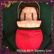 Load image into Gallery viewer, Savanna Elephant Footmuff, Car Seat Footmuff & Accessories