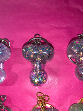 Load image into Gallery viewer, Glitter penis keyring