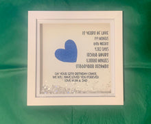 Load image into Gallery viewer, Birthday milestone or Anniversary frame