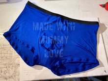 Load image into Gallery viewer, Transgender FTM boxers, AFAB, period boxers, mens gusset boxers, GAFF undies