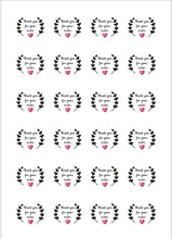 Load image into Gallery viewer, Thank you for your order stickers