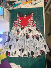 Load image into Gallery viewer, Mickey Mouse Tea Party Dress
