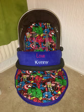 Load image into Gallery viewer, Marvel fabric footmuff, Carry car seat footmuff & Accessories