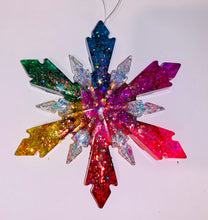 Load image into Gallery viewer, Rainbow Snowflake