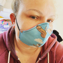 Load image into Gallery viewer, Flying penis face mask