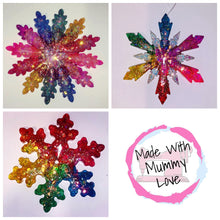 Load image into Gallery viewer, Rainbow Snowflake