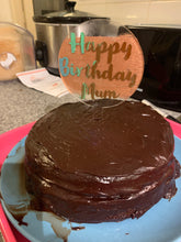 Load image into Gallery viewer, Happy birthday cake topper