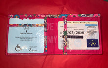 Load image into Gallery viewer, Blue Badge Holder, Disabled badge cover, Disabled parking badge wallet