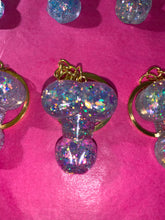 Load image into Gallery viewer, Glitter penis keyring