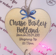 Load image into Gallery viewer, Keepsake baby scan heart