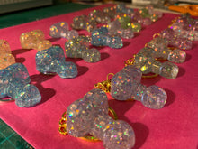 Load image into Gallery viewer, Glitter penis keyring