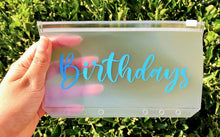 Load image into Gallery viewer, Money organiser binder