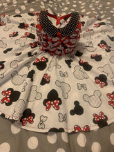 Load image into Gallery viewer, Mickey Mouse Tea Party Dress