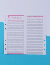 Load image into Gallery viewer, Money organiser binder