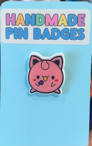 Kawaii Pokémon handmade pin badge (ready to ship)