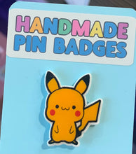 Load image into Gallery viewer, Kawaii Pokémon handmade pin badge (ready to ship)
