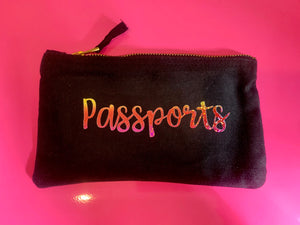 Passports & Shizzle purse